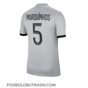 Paris Saint-Germain Marquinhos #5 Udebanetrøje 2022-23 Kortærmet